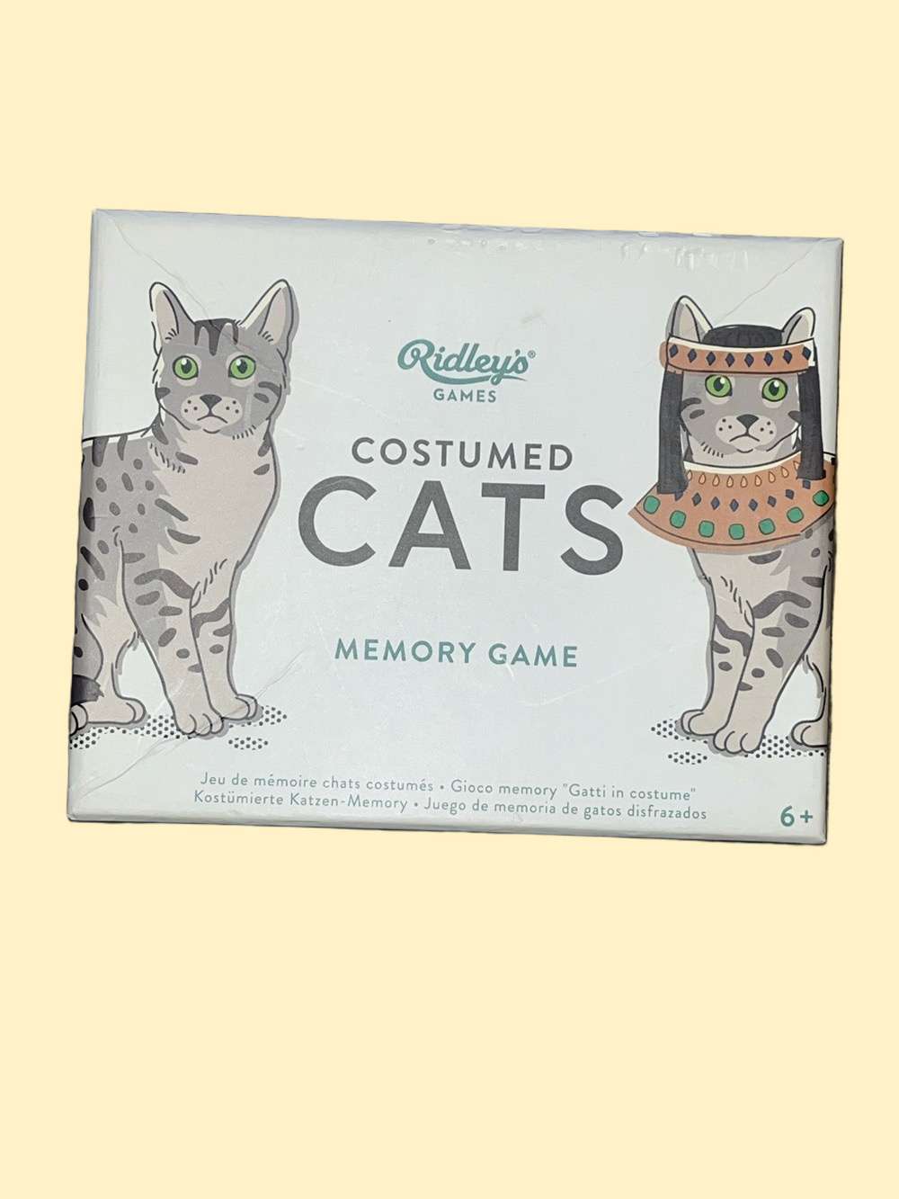 Costumed Cats Memory Game by Ridley’s Games